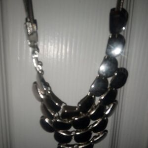 Express Silver Tone Necklace